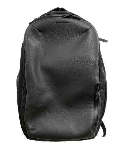 BROSKI and SUPPLY（ブロスキーアンドサプライ）BROSKI AND SUPPLY (ブロスキーアンドサプライ) 防水レザーバックパック ブラックの古着・服飾アイテム