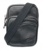 LACOSTEラコステ）の古着「レザーショルダーバッグ」