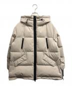 nano・universe×西川ダウンナノ・ユニバース×ニシカワダウン）の古着「ソロテックスラミネートAラインダウン」｜アイボリー