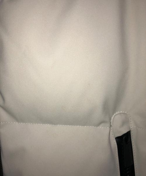 nano・universe（ナノ・ユニバース）nano・universe (ナノ・ユニバース) 西川ダウン (ニシカワダウン) ソロテックスラミネートAラインダウン アイボリー サイズ:36の古着・服飾アイテム