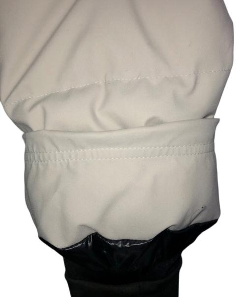 nano・universe（ナノ・ユニバース）nano・universe (ナノ・ユニバース) 西川ダウン (ニシカワダウン) ソロテックスラミネートAラインダウン アイボリー サイズ:36の古着・服飾アイテム