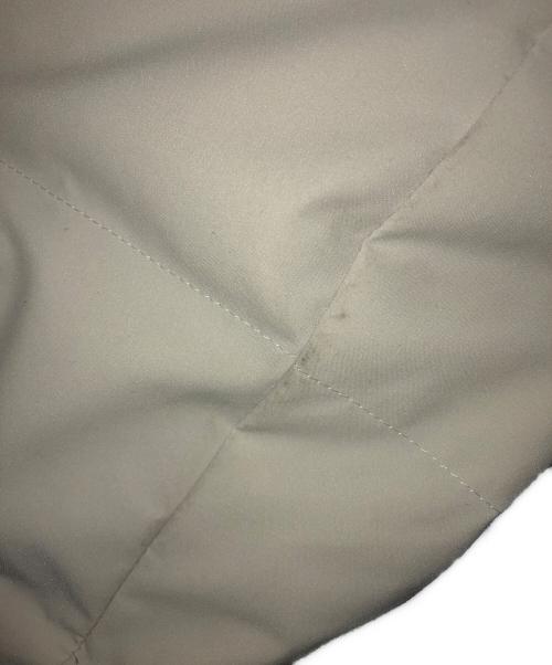 nano・universe（ナノ・ユニバース）nano・universe (ナノ・ユニバース) 西川ダウン (ニシカワダウン) ソロテックスラミネートAラインダウン アイボリー サイズ:36の古着・服飾アイテム