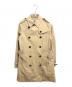 BURBERRY（バーバリー）の古着「ライナー付トレンチコート」｜ベージュ