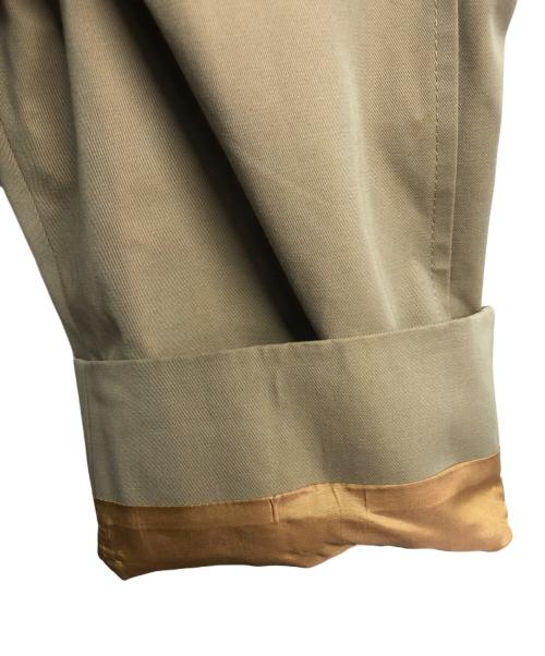 Aquascutum（アクアスキュータム）Aquascutum (アクアスキュータム) 比翼ステンカラーコート ベージュ サイズ:ーの古着・服飾アイテム