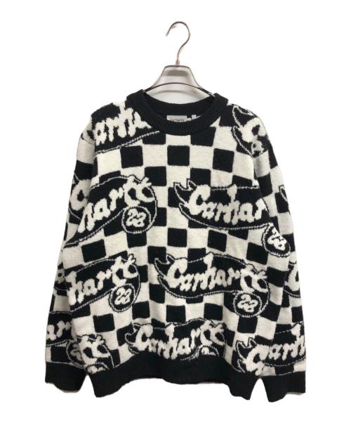 Carhartt WIP（カーハート ワークインプログレス）CARHARTT WIP (カーハート ワークインプログレス) JOYRIDE SWEATER ブラック サイズ:Lの古着・服飾アイテム