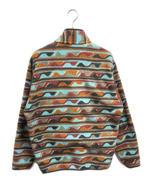 Patagonia（パタゴニア）Patagonia (パタゴニア) ライトウェイト シンチラ スナップT ブラウン×ブルー サイズ:Mの古着・服飾アイテム