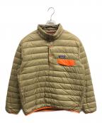 Patagoniaパタゴニア）の古着「ダウン スナップT プルオーバー」｜カーキ