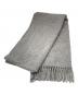 ACNE STUDIOS (アクネ ストゥディオズ) フリンジウールスカーフ グレー：10000円