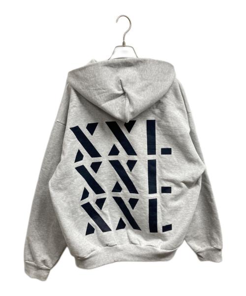 UNDEFEATED（アンディフィーテッド）UNDEFEATED (アンディフィーテッド) UACTP XXL ZIP HOOD グレー サイズ:Lの古着・服飾アイテム