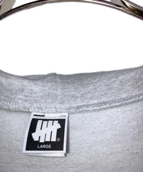 UNDEFEATED（アンディフィーテッド）UNDEFEATED (アンディフィーテッド) UACTP XXL ZIP HOOD グレー サイズ:Lの古着・服飾アイテム