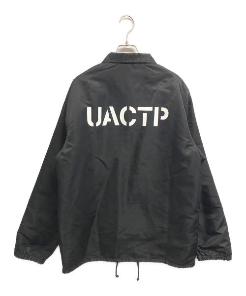 UNDEFEATED（アンディフィーテッド）UNDEFEATED (アンディフィーテッド) UACTP STENCIL COACHES JACKET ブラック サイズ:Lの古着・服飾アイテム