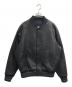 UNDEFEATED（アンディフィーテッド）の古着「LEATHER VARSITY JACKET」｜ブラック