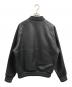 UNDEFEATED (アンディフィーテッド) LEATHER VARSITY JACKET ブラック サイズ:L：35000円