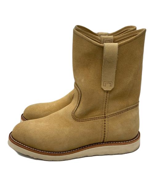 RED WING（レッドウィング）RED WING (レッドウィング) ペコスブーツ ベージュ サイズ:US9の古着・服飾アイテム
