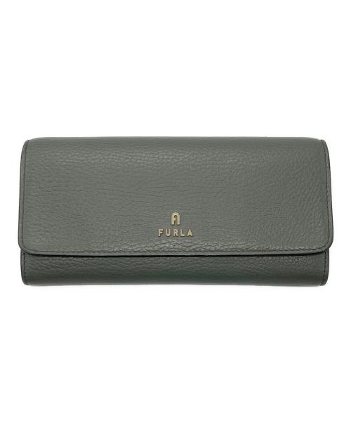 FURLA（フルラ）FURLA (フルラ) 長財布 グレーの古着・服飾アイテム