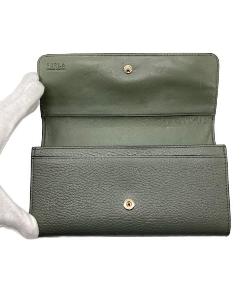 FURLA（フルラ）FURLA (フルラ) 長財布 グレーの古着・服飾アイテム