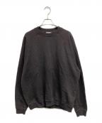 AURALEEオーラリー）の古着「FLUFFY SWEAT P/O」｜ブラック