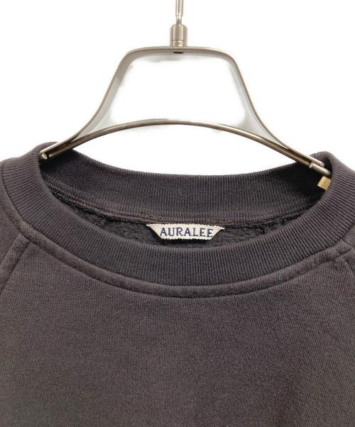 AURALEE（オーラリー）AURALEE (オーラリー) FLUFFY SWEAT P/O ブラック サイズ:4の古着・服飾アイテム