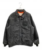 AVIREXアヴィレックス）の古着「FLIGHT COACH JKT」｜ブラック