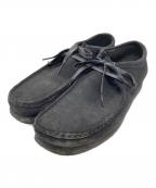 CLARKSクラークス）の古着「Wallabee Boot Black Suede」｜ブラック