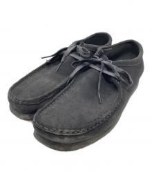 CLARKS（クラークス）の古着「Wallabee Boot Black Suede」｜ブラック