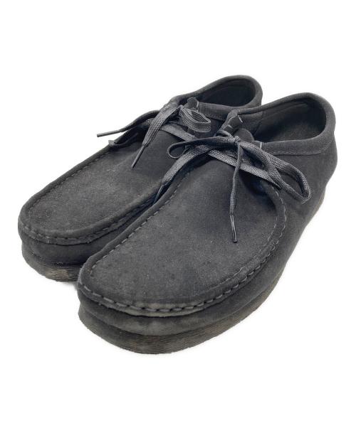 CLARKS（クラークス）CLARKS (クラークス) Wallabee Boot Black Suede ブラック サイズ:US13の古着・服飾アイテム