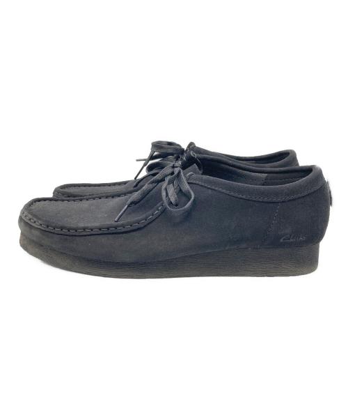 CLARKS（クラークス）CLARKS (クラークス) Wallabee Boot Black Suede ブラック サイズ:US13の古着・服飾アイテム