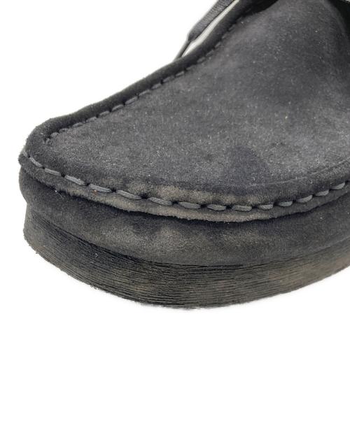 CLARKS（クラークス）CLARKS (クラークス) Wallabee Boot Black Suede ブラック サイズ:US13の古着・服飾アイテム