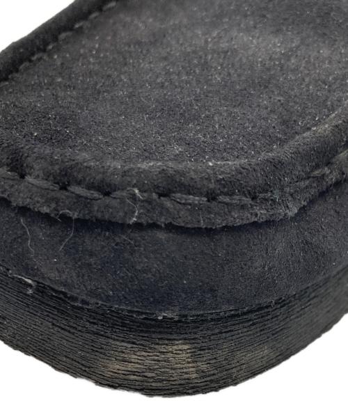 CLARKS（クラークス）CLARKS (クラークス) Wallabee Boot Black Suede ブラック サイズ:US13の古着・服飾アイテム