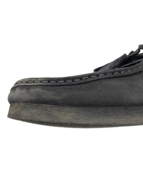 CLARKS（クラークス）CLARKS (クラークス) Wallabee Boot Black Suede ブラック サイズ:US13の古着・服飾アイテム