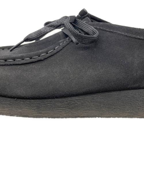 CLARKS（クラークス）CLARKS (クラークス) Wallabee Boot Black Suede ブラック サイズ:US13の古着・服飾アイテム