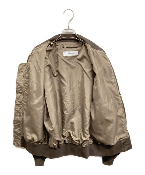 JOURNAL STANDARD（ジャーナルスタンダード）JOURNAL STANDARD (ジャーナルスタンダード) ダブルジップMA-1 ブラウン サイズ:Freeの古着・服飾アイテム