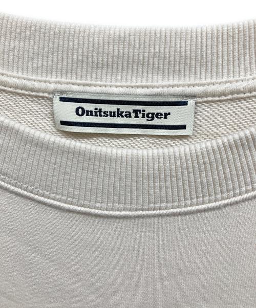 Onitsuka Tiger（オニツカタイガー）Onitsuka Tiger (オニツカタイガー) LONG SLEEVE TOP ベージュ サイズ:XLの古着・服飾アイテム