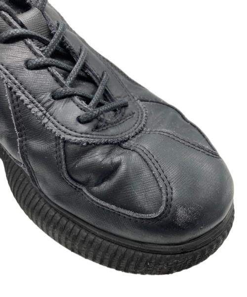 Onitsuka Tiger（オニツカタイガー）Onitsuka Tiger (オニツカタイガー) DELECITY 厚底スニーカー ブラック サイズ:US8.5の古着・服飾アイテム