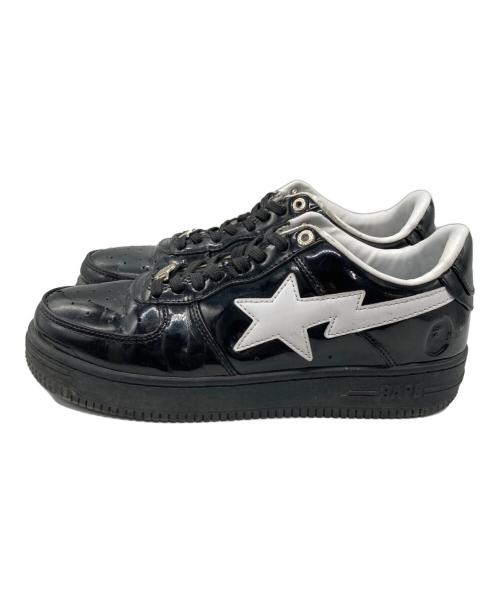A BATHING APE（ア ベイシング エイプ）A BATHING APE (ア ベイシング エイプ) BAPESTA ブラック サイズ:US8.5の古着・服飾アイテム