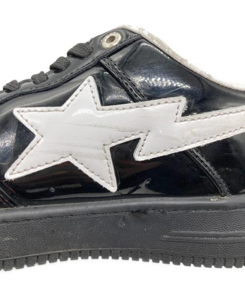 A BATHING APE（ア ベイシング エイプ）A BATHING APE (ア ベイシング エイプ) BAPESTA ブラック サイズ:US8.5の古着・服飾アイテム