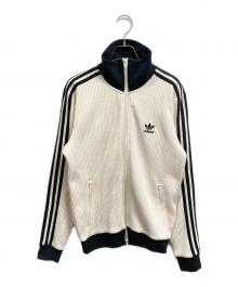 adidas（アディダス）の古着「アディカラー ワッフル クラシック トラックトップ」｜アイボリー