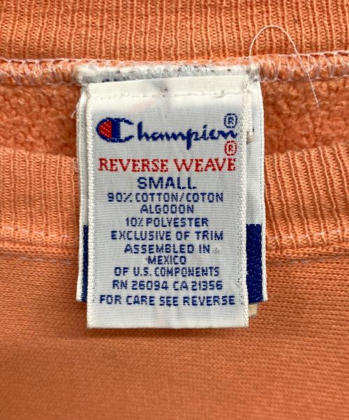 Champion（チャンピオン）Champion (チャンピオン) 90sリバースウィーブスウェット オレンジ サイズ:Sの古着・服飾アイテム