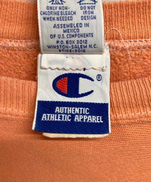 Champion（チャンピオン）Champion (チャンピオン) 90sリバースウィーブスウェット オレンジ サイズ:Sの古着・服飾アイテム