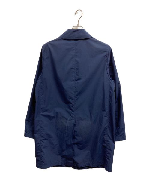 Traditional Weatherwear（トラディショナルウェザーウェア）Traditional Weatherwear (トラディショナルウェザーウェア) ステンカラーコート ブルー サイズ:38の古着・服飾アイテム