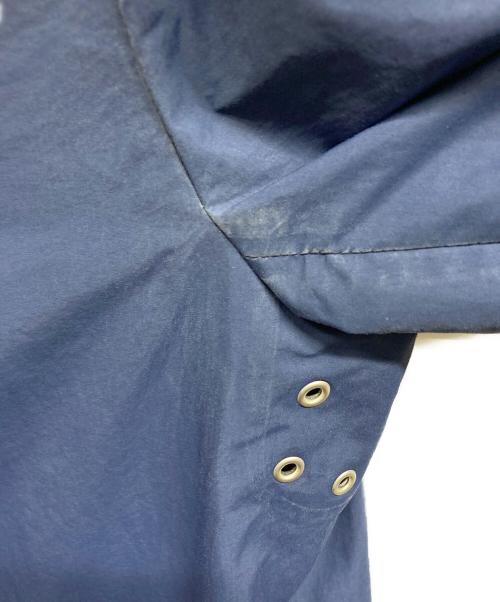 Traditional Weatherwear（トラディショナルウェザーウェア）Traditional Weatherwear (トラディショナルウェザーウェア) ステンカラーコート ブルー サイズ:38の古着・服飾アイテム