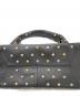 中古・古着 MARC JACOBS (マークジェイコブズ) スタッズワンショルダーバッグ ブラック：13000円
