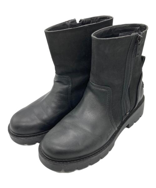 UGG（アグ）UGG (アグ) ショートブーツ ブラック サイズ:24の古着・服飾アイテム