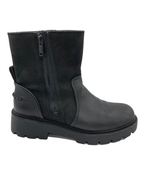 UGG（アグ）UGG (アグ) ショートブーツ ブラック サイズ:24の古着・服飾アイテム