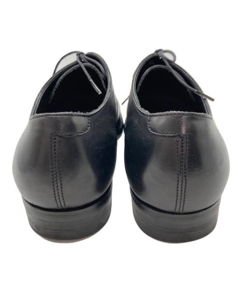 Trading post（トレーディングポスト）Trading post (トレーディングポスト) ストレートチップシューズ ブラック サイズ:8の古着・服飾アイテム