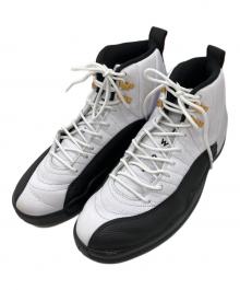 NIKE（ナイキ）の古着「AIR JORDAN 12 RETRO "Taxi"」｜ホワイト×ブラック