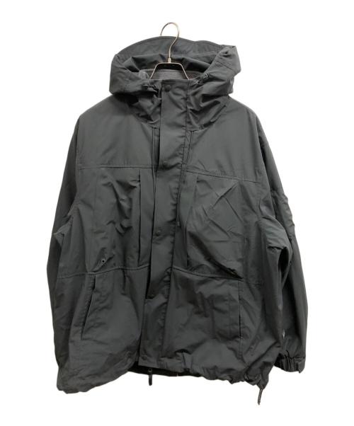 NOTHOMME（ノットオム）Nothomme (ノットオム) テフロンマウンテンパーカ グレー サイズ:Lの古着・服飾アイテム