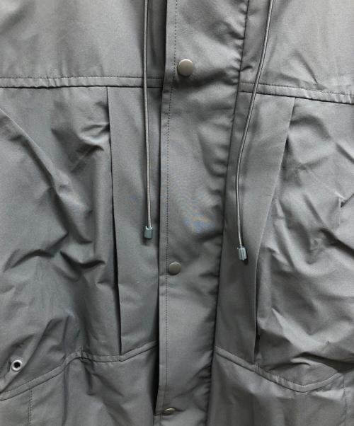 NOTHOMME（ノットオム）Nothomme (ノットオム) テフロンマウンテンパーカ グレー サイズ:Lの古着・服飾アイテム