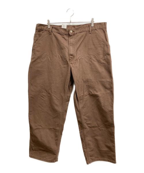 CarHartt（カーハート）CarHartt (カーハート) ペインターパンツ ブラウン サイズ:ｗ42の古着・服飾アイテム