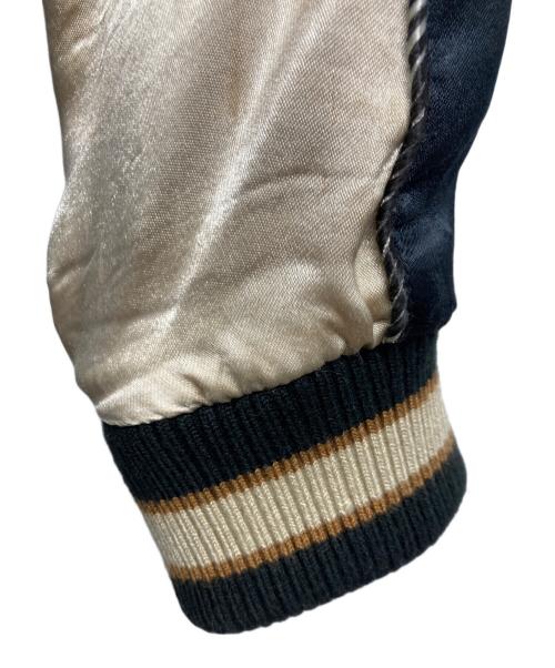 INDIAN MOTORCYCLE（インディアンモーターサイクル）INDIAN MOTORCYCLE (インディアンモーターサイクル) リバーシブルスカジャン ブラック サイズ:Lの古着・服飾アイテム